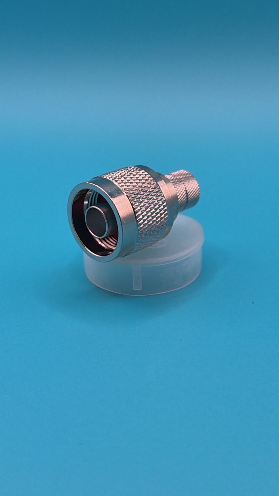 Conector tipo N RG8 de ponchar / macho