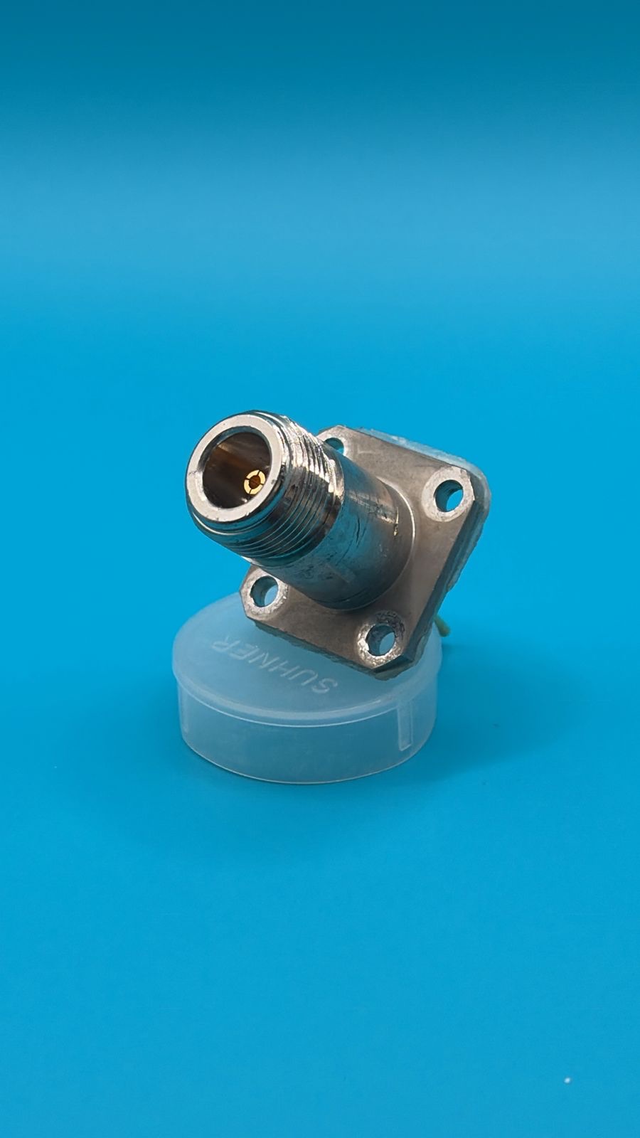 Conector tipo N flanche de 1/2"